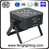 New Model Rgbwauv 6 in 1 LED 5*15W Indoor LED PAR Can Light Stage Lighting