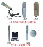 USB and Stereo Condenser Recording Microphone (U600 U200 S200 S300)