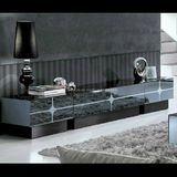 High Quality LCD Temper Glass TV Stand (A69)