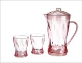 Artistic Cold Water Pitcher With Cups (NR-3155)