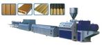 WPC Greenerwood (wood grain PVC WPC) Profile Extrusion Line (SJ65/28)