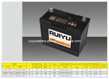 12V50ah JIS Nx100-6 Automotive Car Battery