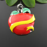 Red Apple Alloy Pendants, Fashion Jewelry Accessory (FC-04768)