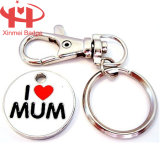 Metal Key Ring with Chain