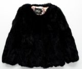 Luxury Winter Rabbit Fur Coat 2015 for Women