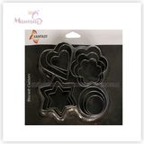 Bakeware Stainless Steel Biscuit/Cookie Cutter (set of 12)