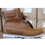 Fashion Working Industrial Protective Leather/PU Footwear Safety Shoes
