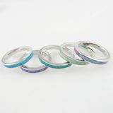 Colorful Cheap Couple Ring Jewellery