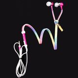 Hot Special Colourful Zipper Earbuds Earphone