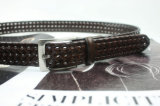 Woven Fashion Leather Belt (WB903)