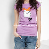 Women Fashion Printeded Polo T-Shirt (CHNL-TSH012)