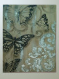 Handpainted Butterfly Painting for Wall Decoration (LH-077000)