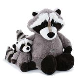 50cm Lovely Grey Plush Racoon Toys