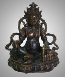 Bronze Buddha Sculpture, Statue (HY3053)