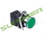 24VDC LED Illuminated Pushbutton Switch (Spring Return)