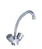 Dual Handle Zinc Kitchen Faucet (OQ1094)