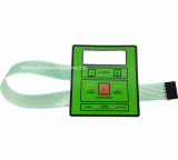 Custom Window Green Metal Dome Membrane Switch with LEDs