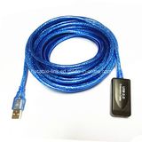 Transparent USB Extension Cable 5m