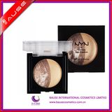 Professional Classic Design Cosmetics 2 Color Eyeshadow for Woman