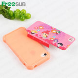 Silicon and Plastic 3D Sublimation Cell Phone Case (PIP4-M)