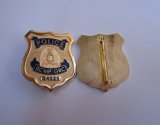 Police Badge with 3D Military (Tyn0035)