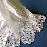 Embroidery Lace on Satin (A2015007)