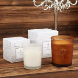 Breathe Wet Garden Scented Organic Soy Wax Candle with High End Cardboard Box