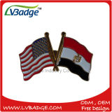 Epoxy Custom Enamel National Metal Country Flags Lapel Pins Badge