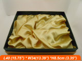 Golden Fabric Foam Insert Essential Oil Wood Box