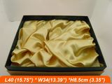 Golden Fabric Foam Insert Essential Oil Wood Box