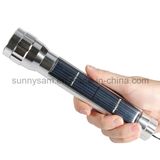 7 LED Super Solar Power Portable Flashlight for Camping Climbing