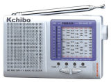 Kchibo Analong Radio Kk-9802 FM/MW/Sw1-7 9 Band Radio