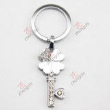 Lovers Clover Key Crystals Lucky Key Chain (KC)