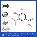 CAS 40258-72-8 China Safe Delivery Methyl 3-Bromo-4-Hydroxy-5-Nitrobenzoate