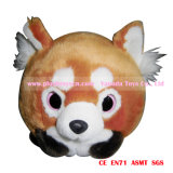 22cm Round Brown Fox Plush Toys