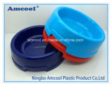 2016 Pet Supplier Non Slip Design High Quality Plastic Slow Feed Dog Bowl