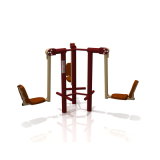 Outdoor Fitness Leg Press with Three Seats