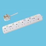 Bs06-3 CE Approved UK Power Strip