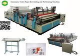 Full Automatic Toilet Coreless Paper Roll Making Machine