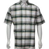Men's Oxford Short Sleeve Woven Shirt HD0043