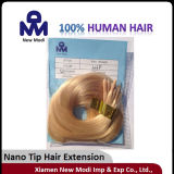 Human Hair Nano Tip Hair Extension Brazilian Hair (NMD-L-D)