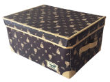High Quality PU 190t Lining Storage Box with Two Handles