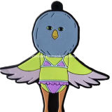 Rubber Cartoon Bird Toy (OEM)