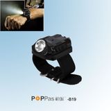 New Micro USB Rechargeable CREE XPE LED Watch Torch (POPPAS-B99)