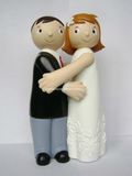 Plastic Wedding Decoration Figure