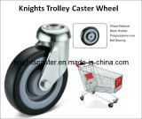 Black Rubber Swivel Trolly Caster Wheel