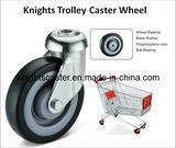 Black Rubber Swivel Trolly Caster Wheel