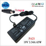 Battery Charger 19.5V 3.34A 65W AC Adaptor for DELL Octagon DC Jack