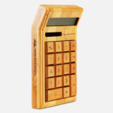 Bamboo Desktop Scientific Calculator with Solar Power