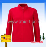 Women 100% Polyester Polar Fleecy Fit Jacket (JK12012)